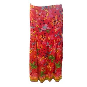 Maison d'Amelie PARIS Colorful
Cool Summer Maxi‎ Skirt Size Large